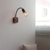Vintage LED Wall Lamp Wabi-sabi  Interior Lighting Adjustable Rotating Night Light For Bedroom Dining Room Cafes Warm White Bulb
