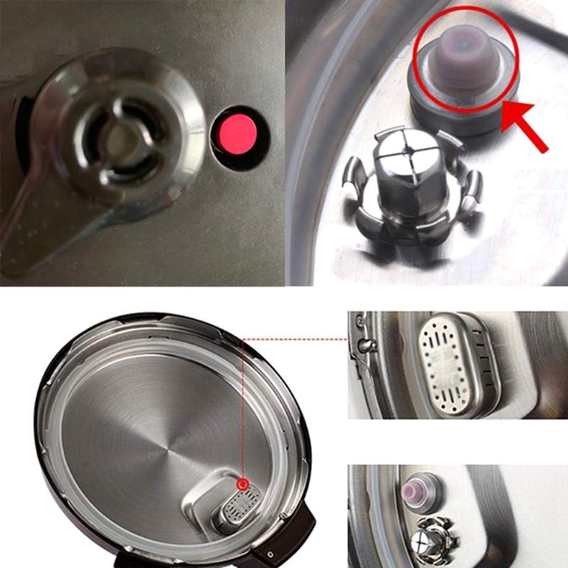 Universal Replacement Floater And Sealer For Kitchen Pressure Cooker 1 Float for Valve + 1 Sealing Washers Kitchen Dinin