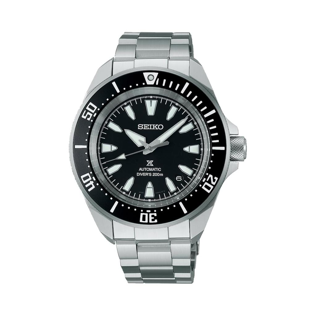 SEIKO Men's Automatic Diver's Watch Black/White - Prospex Samurai SRPL13K1