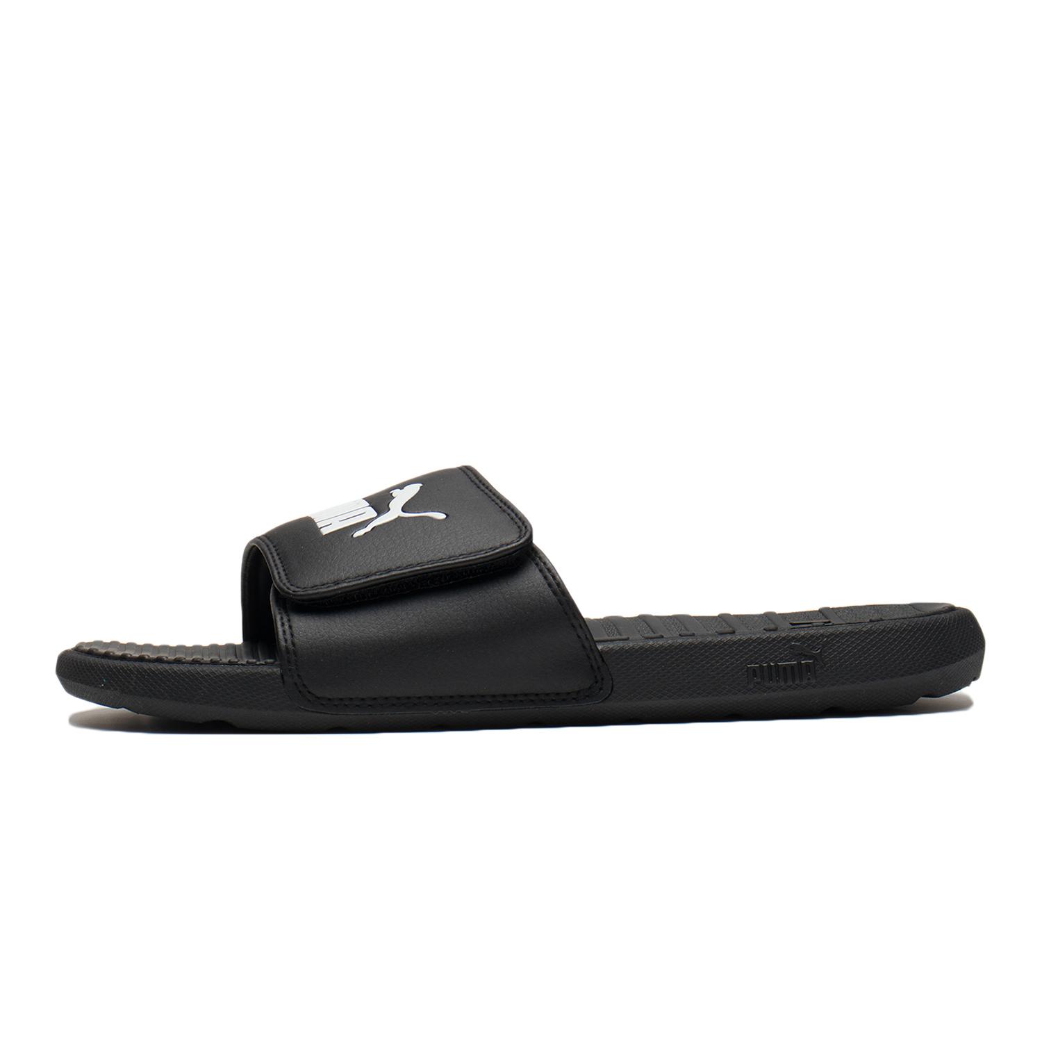 PUMA Cool Cat 5 Slide Black White 371044-02 43
