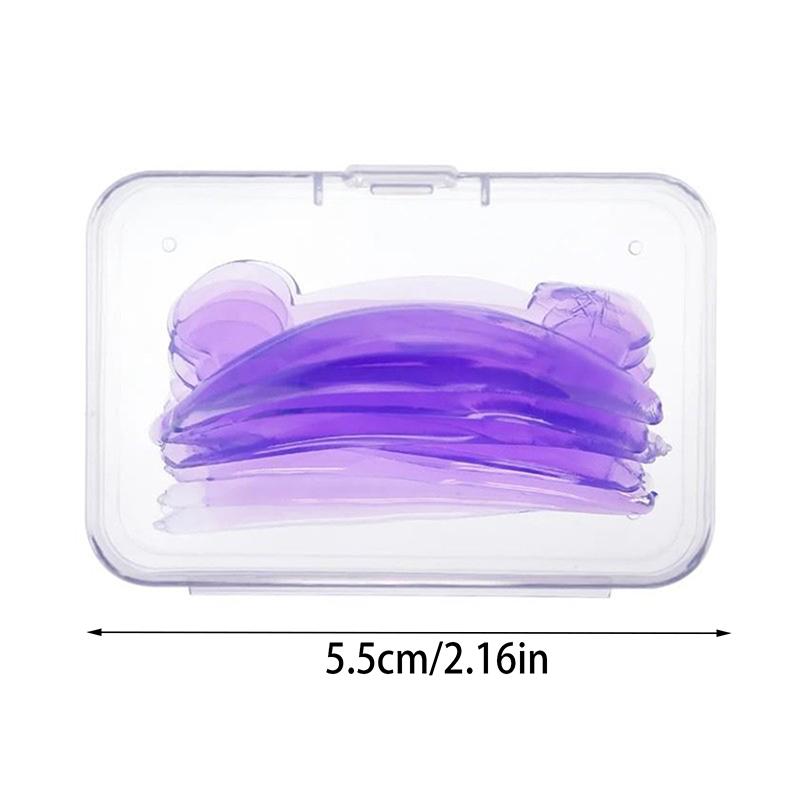 4 Pair Lash Lift Silicone Pads Bear Shape Eyelash Perm 3D Curler Eye Patches Applicator Tools Eyelashes Extension Accessories