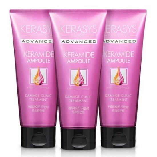 KERASYS Advanced Keramide Ampulle Damage Clinic Treatment 200 ml 1 Stück/2 Stück/3 Stück/4 Stück