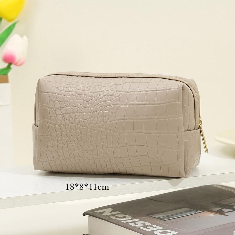 Simple Travel Large Capacity Makeup Bag Cosmetic Storage Pouch Toothbrush Wash Bag Storage Case