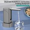 Water Pump Dispenser Foldable Automatic Drinking Water Pump LED Touch Display 5 Gallon Electric