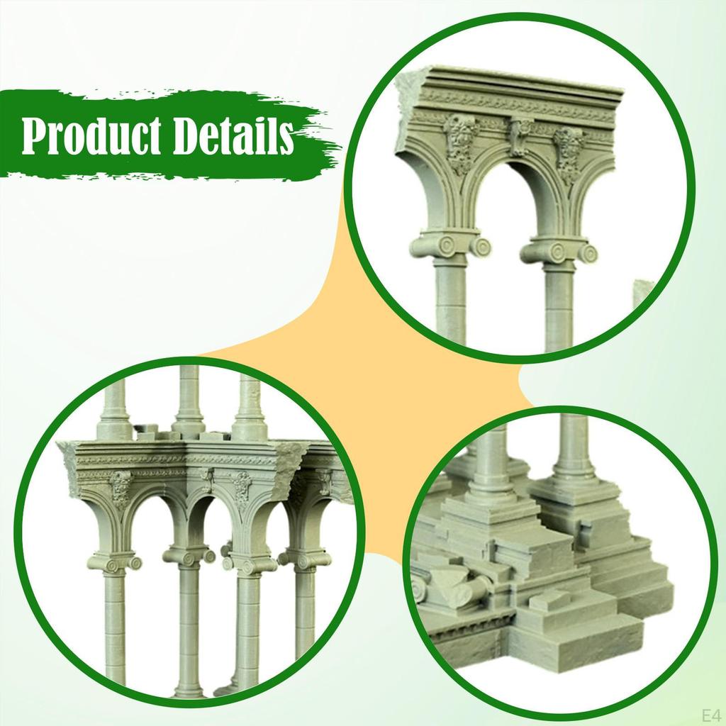 Aquarium Decoration: Roman Statue, European Ornament, Decorative Resin Accessory for Aquariums,