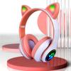 STN-28 Wireless Bluetooth Cat Ear Headphones - Cute, Glowing, Over-Ear, New Model