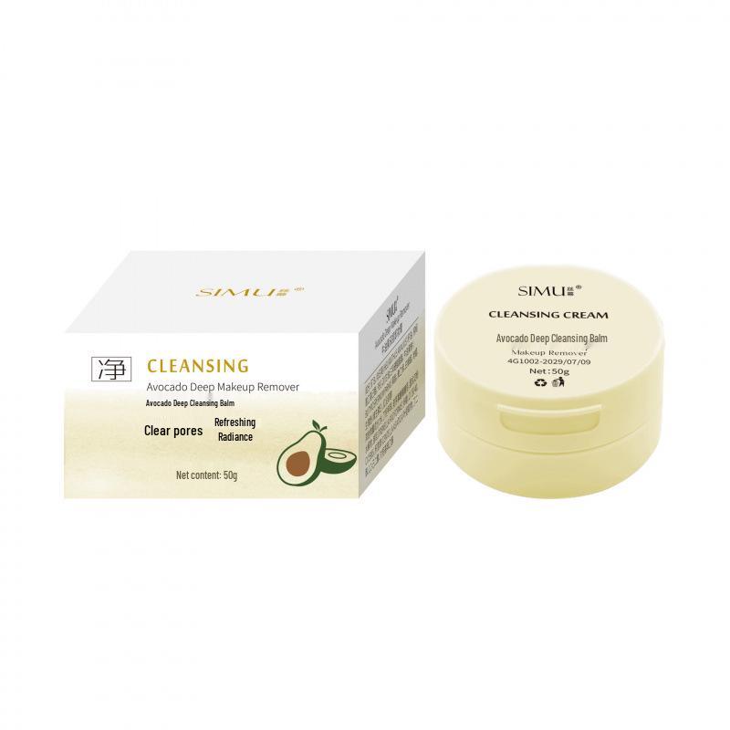 

Silk Avocado 3-in-1 Deep Cleansing Makeup Remover Balm for Eyes, Lips, and Face