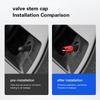 4Pcs Aluminum Alloy Tire Valve Stem Caps Dustproof Air Valve Caps Car Accessories For Jeep Wrangler Grand Cherokee Compass ANT1