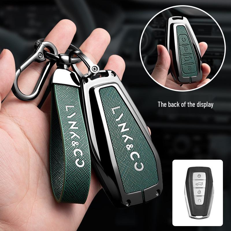 Ochranný kryt na klíč Lynk & Co 03: Vysoce kvalitní kreativní pánská skořepina a přezka (Model 2024)