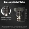 2Pcs Car Lift Pressure Release Valve for Garage Repair for Orient & Deli Car Machine/ Hoist Manual Lowering Valve of Power Pack