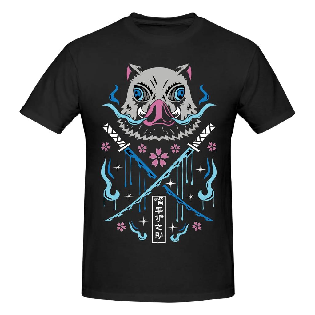 Demon Slayer T Shirts Cotton Tees Shirt Streetwear Round Neck Kokushibo Tokito Tshirt Casual Short Sleeve Clothing 2026 Summer