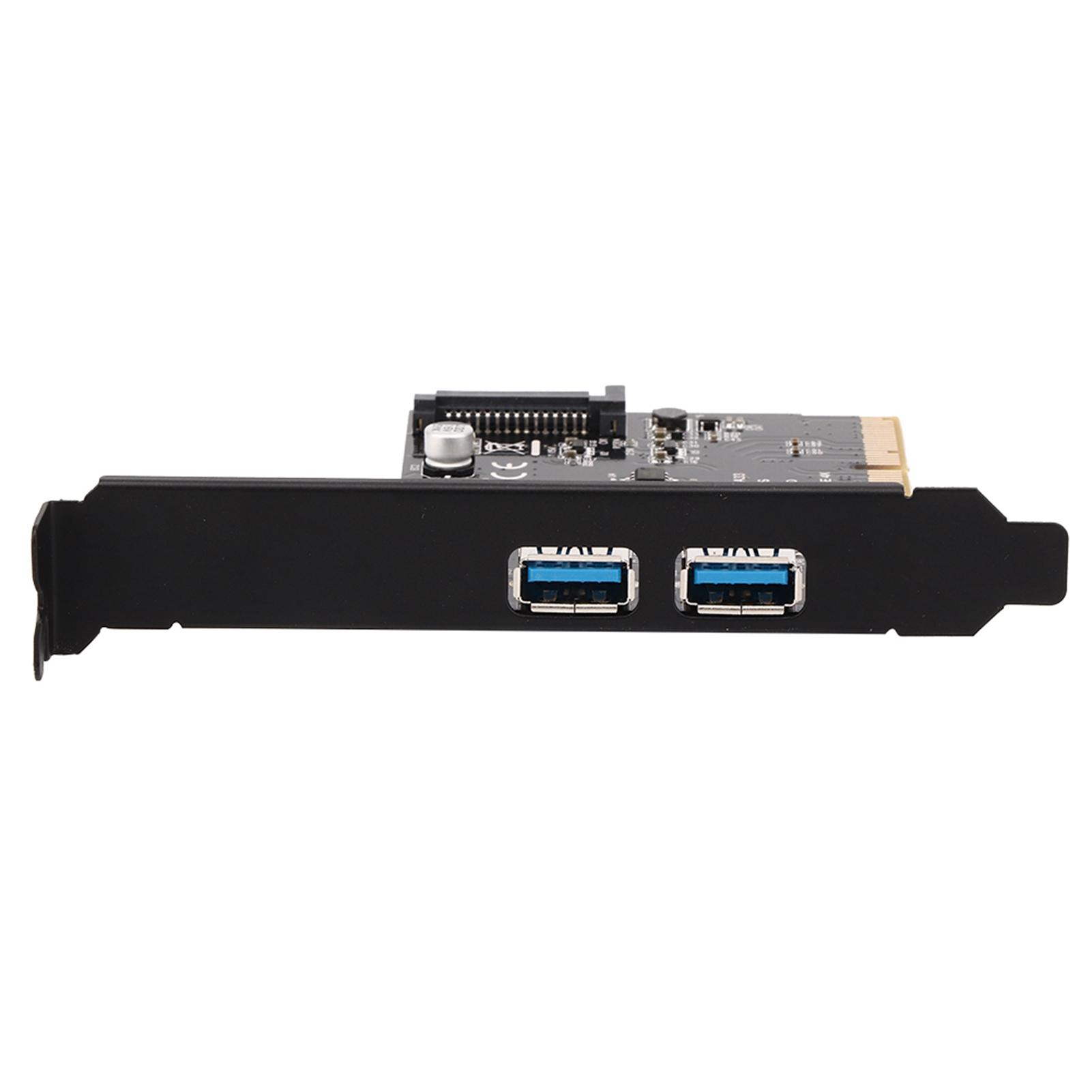 

USB3.2 Expansion Card TYPE‑C+TYPE‑A Desktop Expansion Card for ASMedia ASM3142 10Gbps