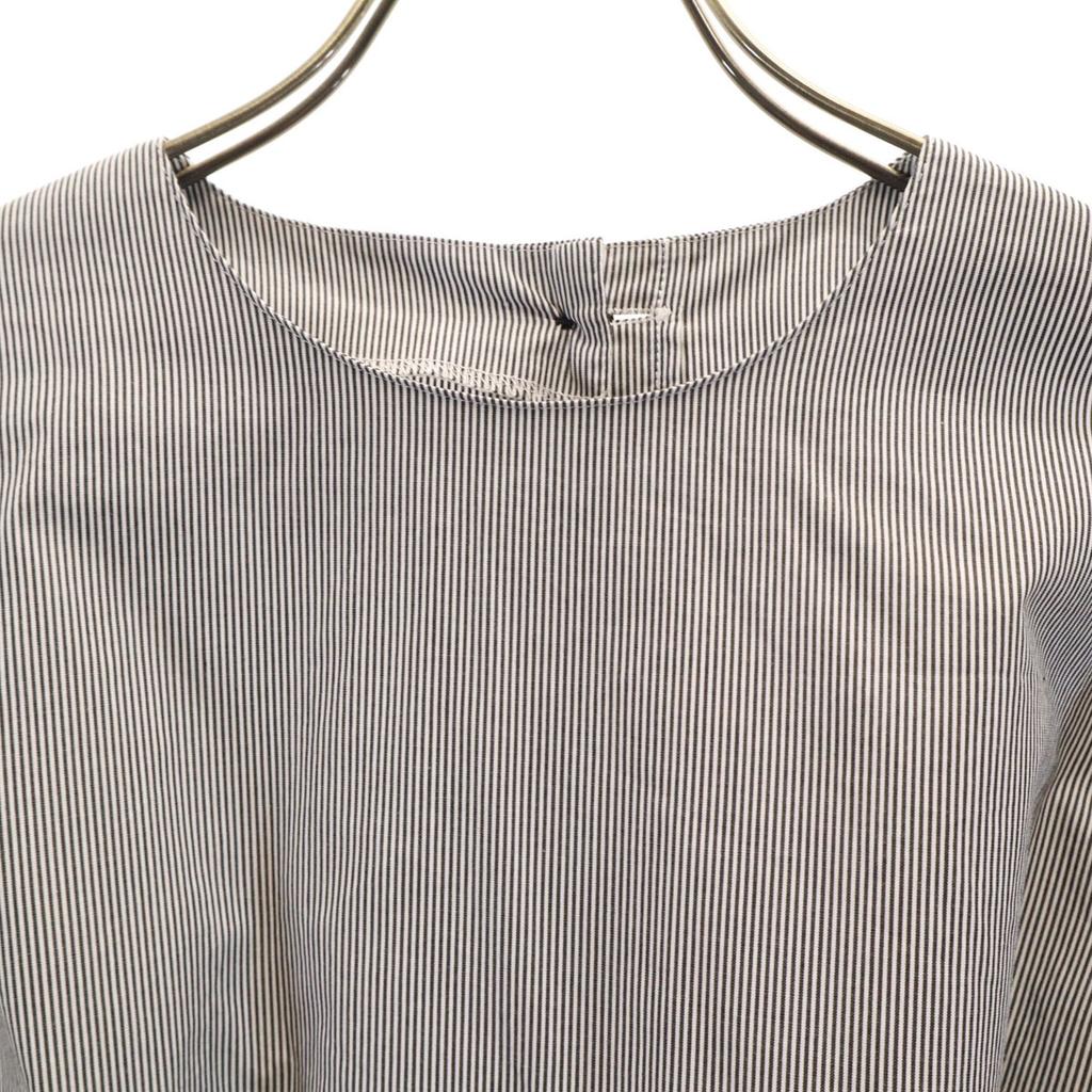 STAMP AND DIARY Made In Japan Striped Pattern Long Sleeve No Color Shirt Men's Used