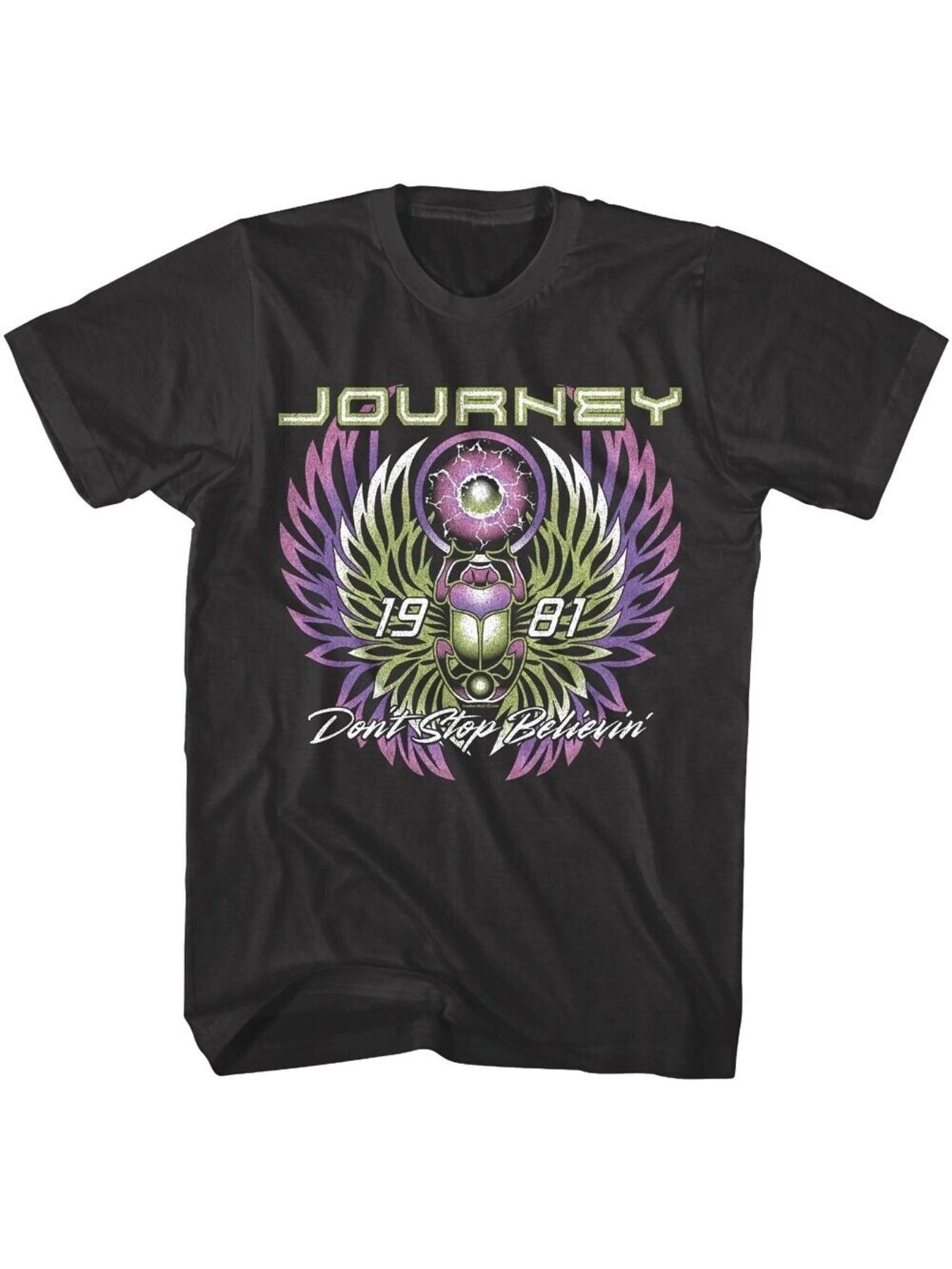 Journey 1981 Dont Stop Believin Wings Scarab T-shirt L