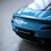 WELLY 1/24 Aston Martin VANQUISH Coupe Alloy Sports Car Model Diecasts Metal Racing Car Vehicles Model Simulation Kids Toys Gift