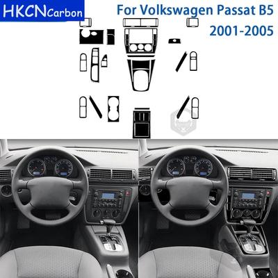 Pentru Volkswagen Passat B5 2001-2005 Accesorii Plastic Negru Lucios Panou Trim Sticker pentru Mecanism Ridicare Geam și Suport de Pahare Interior Mașină