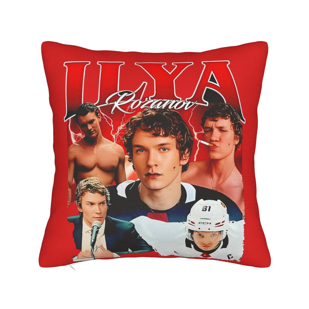 Heated Rivalry Hollander Queer Hockey Square Pillow Cases Cushion Cover Custom Polyester Decorative Pillowcover for Bed xcm