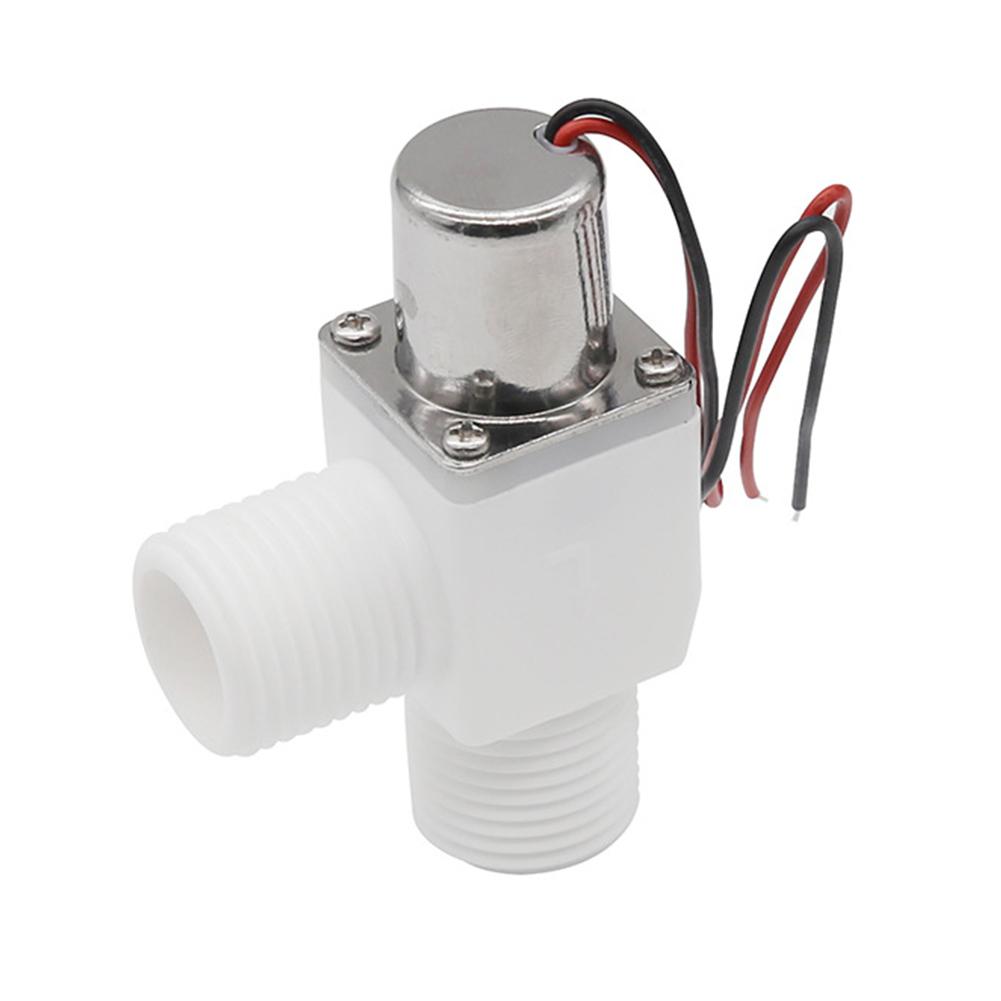 12 Inch DC 4 5V Pulse Solenoid Valve Plastic Water Control Valve with G12 Threads for Use in Water Purification and Irrigation