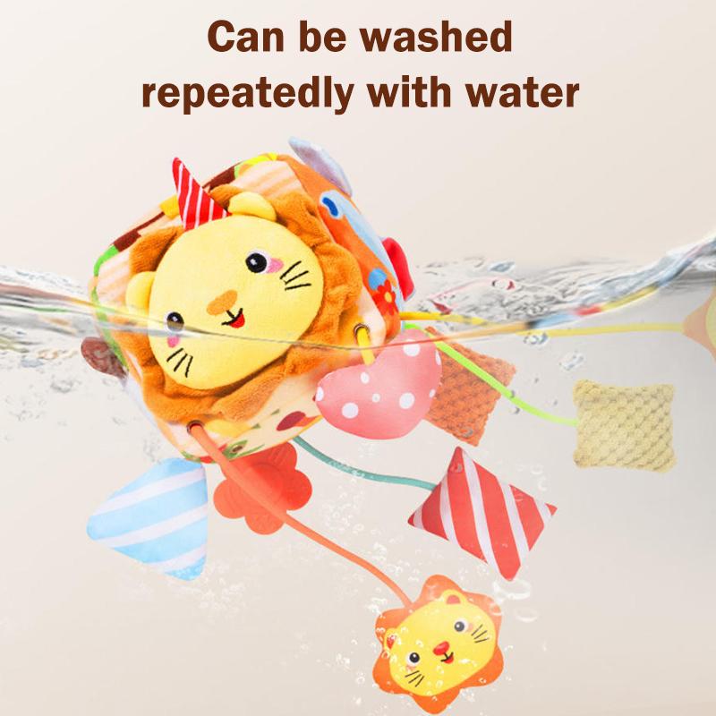 Bed Hanging Drawstring Cheer Toy Baby Car Seat Toy Bedbell Can Be Nibbled Baby Educational Toys For 0-6 Months Newborn Gifts
