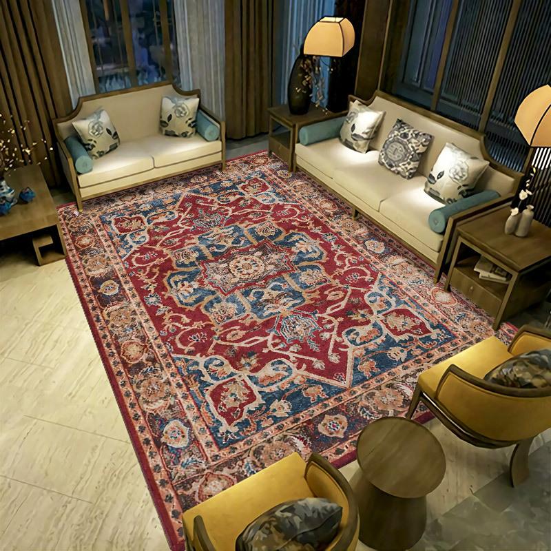 

Carpets for Living Room Bedroom Decor Carpet Non-slip Area Rug Sofa Floor Mats 100 * 160cm