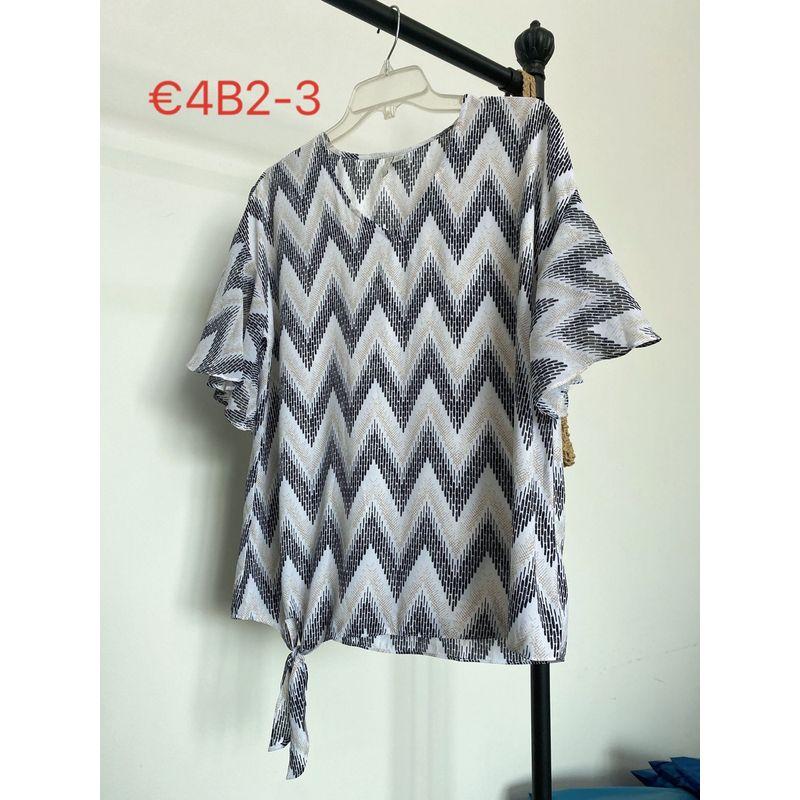 

Shoelace Loose Chiffon Shirt T-shirt Thin Oversize Women s Clothing White M