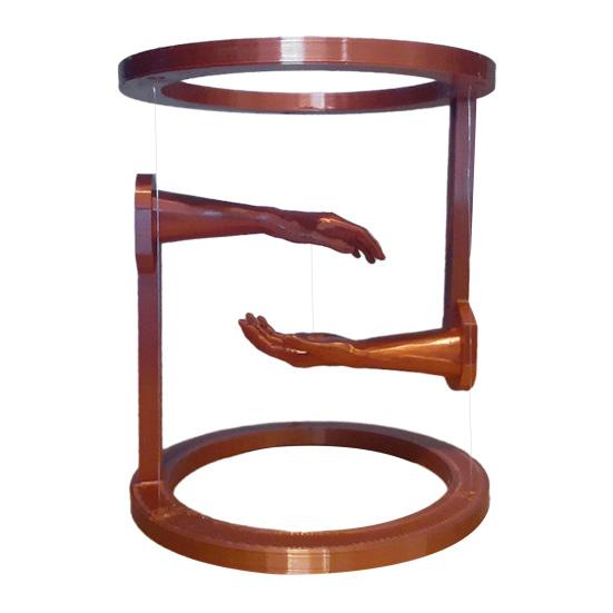 Druk 3D Ornament Ramię Przeciwgrawitacyjne Zawieszenie Antygrawitacyjne Figurka Statua Dekoracja Domowego Biura Półki Biurka