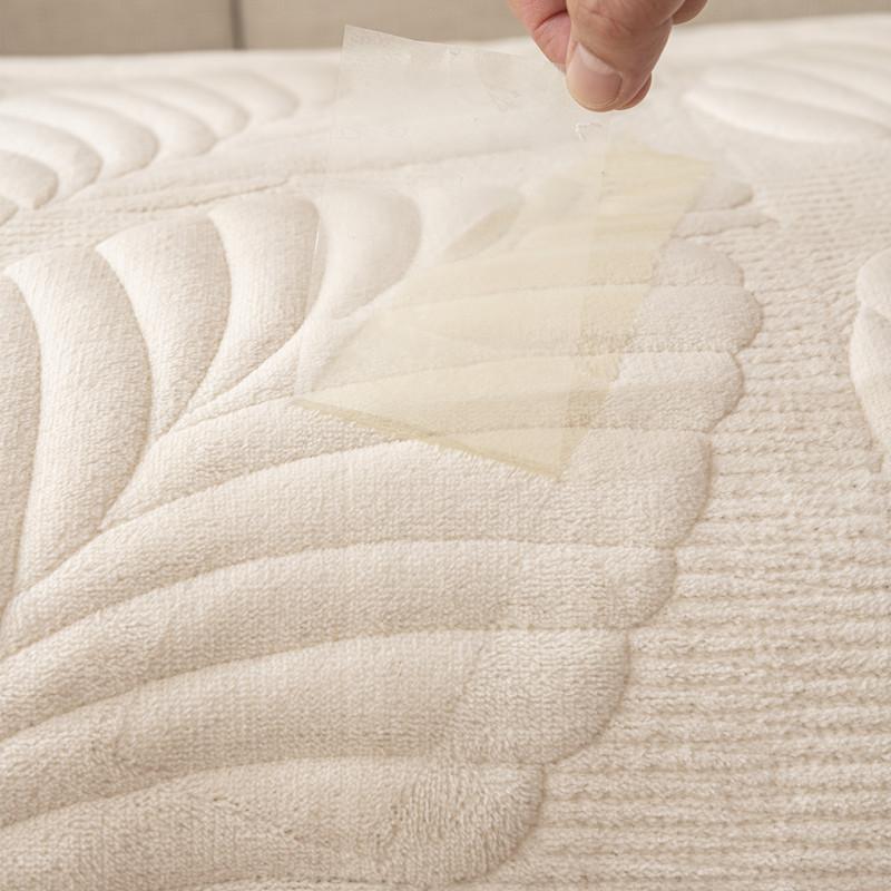 Alishomtll Copridivano Angolare In Peluche Cachi | 70x180cm | Antiscivolo Con Particelle Lattice | Lavabile | Universale Per Divani A L, 1/2/3 Posti