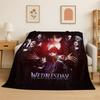 Classic W-Wednesday TV Soft Flannel Throw Blanket,Cozy Blanket for Bed,Couch,Sofa,Bedroom,Living Room,Travel,Picnic  Camping