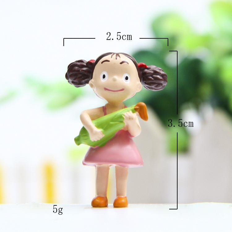 Totoro Neighbor My Corn Harvest Resin Figurine For Garden Micro Landscape Decor