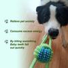 Nibble Pet Dog Toy Puppy Tooth Cleaning Rope Knot Dog Training Toys Resistant Dog Rope Toys Grinding Teeth Pet Cotton Rope
