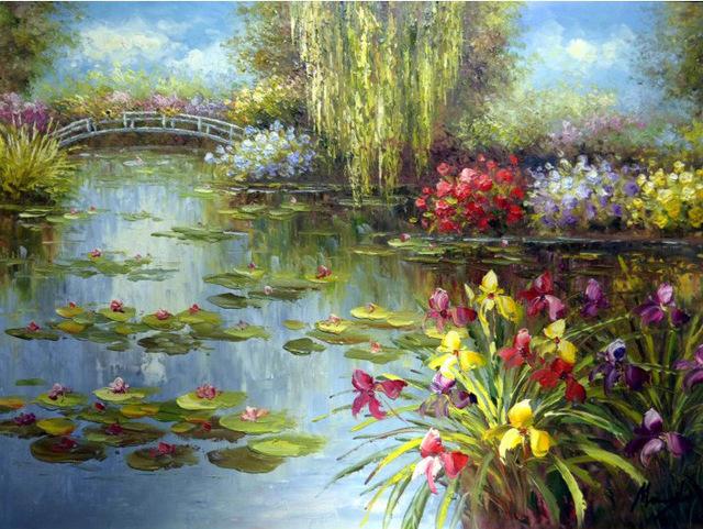 5D DIY Diamond Painting Full Square Landscape Cross Stitch Diamond Mosaic Flowers Picture Of Rhinestone Decor Diamond Embroidery