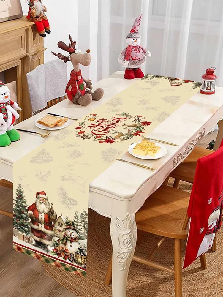 Table track 35x180 cm polyester anti-slip coating multi-colored
