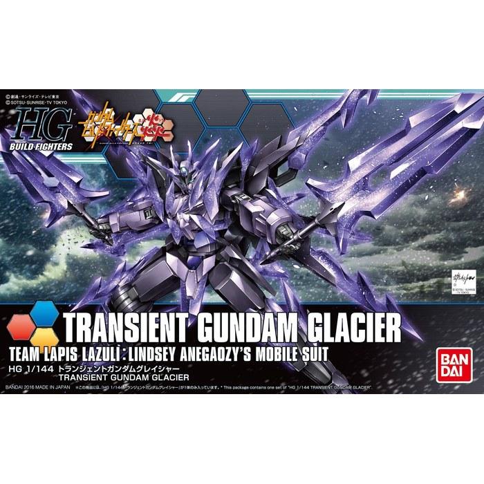Bandai HGBF Transient Gundam Glaciar 1/144 Scale Model Kit