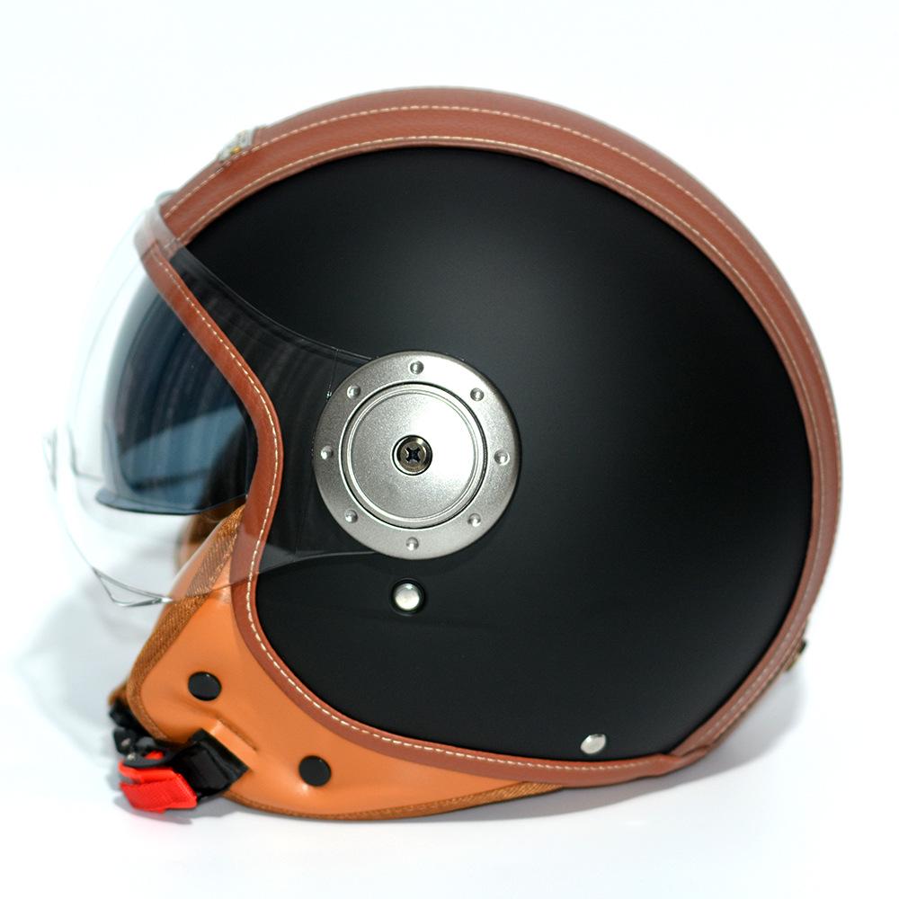 Unisex Half Safety Helmet for Motorcycles and Electric Scooters (Model 201-1)
