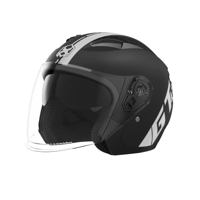 Universal 3/4 Motorcycle Helmet Adults Lightweight PP Safety Scooter Riding All Commute