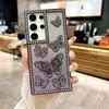 Suitable for Samsung S25 Ultra Mobile Phone Case A56S24plus Electroplated A36 Fashion Protective Case