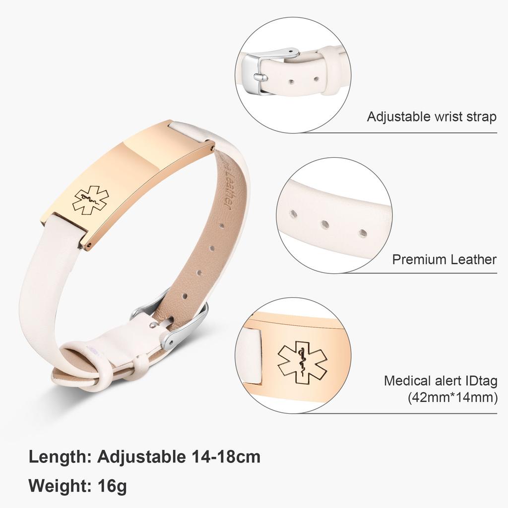 Medical Bracelets with Medical LOGO,Stainless Steel Jewelry Gifts