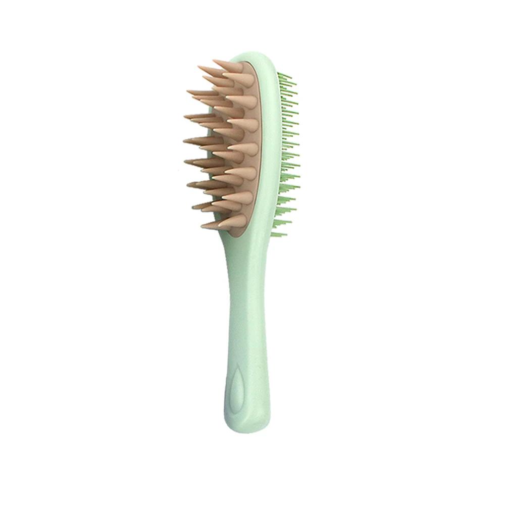 The double-sided hair washing and massage comb is a dry and wet dual-purpose hair comb used for both washing and brushing hair