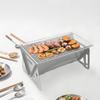 Portable Mini Charcoal BBQ Grill: Foldable Camping & Travel Stove for Outdoor Picnics