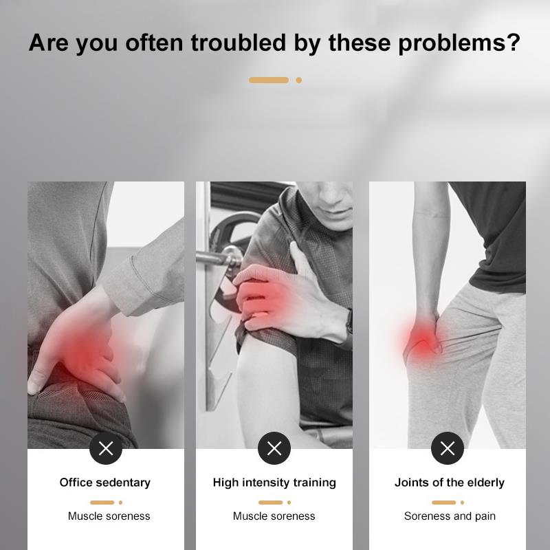 Portable High frequency Massage Gun Electric Massager Muscle Relax Body Relaxation with Portable Bag Therapy Gun for fitness