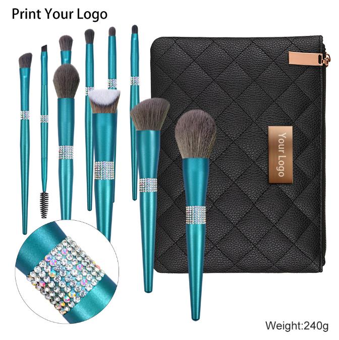 Customize Delicate Soft Makeup Brush Private Label Luxury Custom Logo Professional Makeup Brush Set