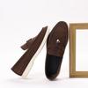 Strictly selected men's casual shoes, one-pedal lazy shoes, large-size fashion Doudou shoes, flat loafer