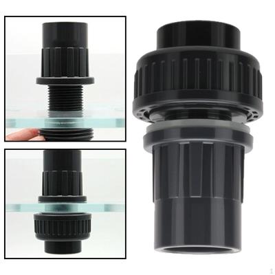 Aquarium Wasserrohr Verbinder Adapter Ablauf Fitting für Park Regentonnen Terrassen Bewässerung