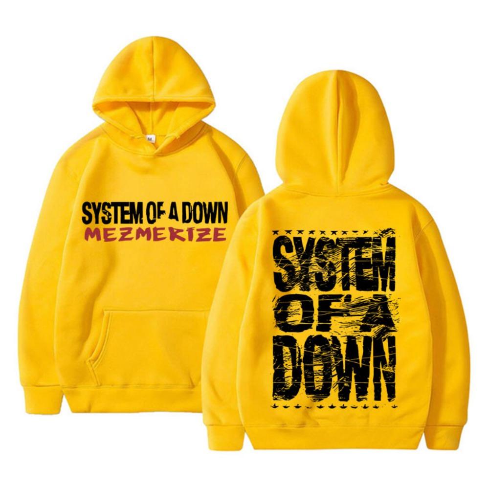 Alternative Metal Music Ladies Sweatshirt Gothic Hoodie 90s Retro Rock Band Printing 3D Printing Fashion All-match Hoodie