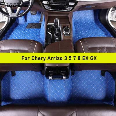 Car Floor Mats For Chery Arrizo 3 5 7 8 EX GX Auto Carpets Foot Coche Accessorie