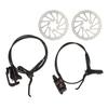 Hydraulisches Scheibenbremsen-Kit Mountainbike-Scheibenbremsen-Set für Fahrräder mit kleinen Rädern und festem Gang