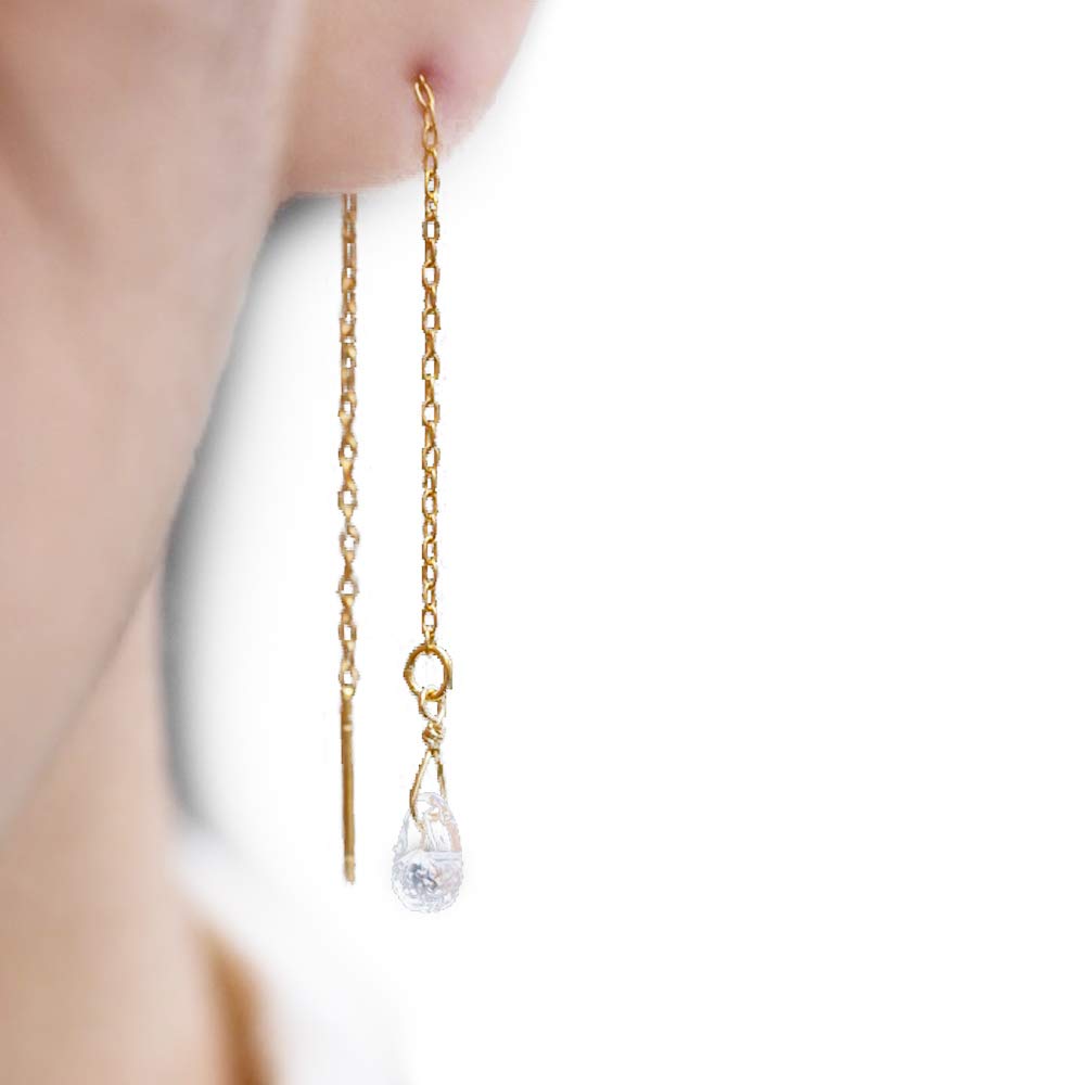 HARIO Frozen Water Earrings HAW-FW-002P