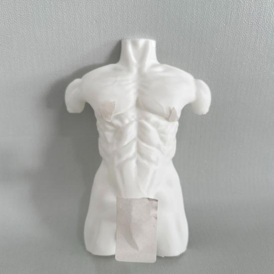 Muscular Man Wall Hook Heavy Duty 3D Printed Naked Body Art Decorative Hook Home Bathroom Shower Towel Sponge Clothes Hanger