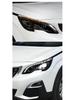 LED Headlight Assembly: Flowing Turn Signals & Daytime Running Lights for 2016-2019 Peugeot 4008/5008