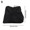 Heavy Duty Waterproof Patio Umbrella Base Cover for Square Umbrella Bases Outdoor Use with Secure Elastic Cord and Zipper